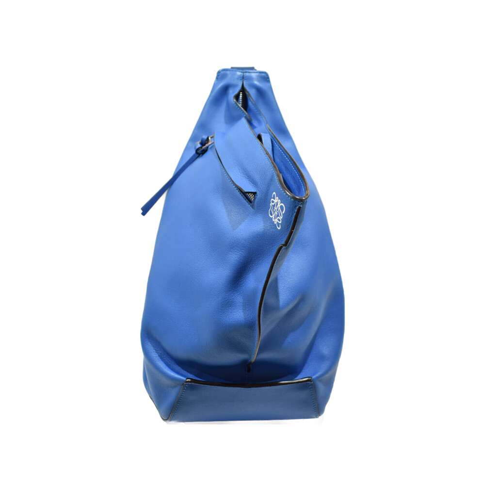 Loewe Leather Blue Bag Anton Shoulder